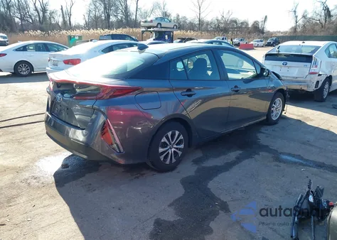 2021 Toyota Prius Prime Le из США, поврежденный, VIN JTDKAMFP0M3176097
